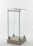 Vedställ betong/glas 75cm